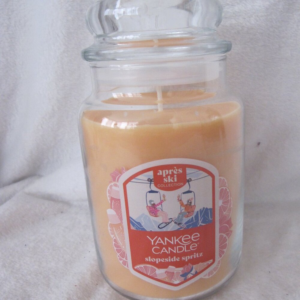 New - Yankee Candle Original Jar Candle - Slopeside Spritz